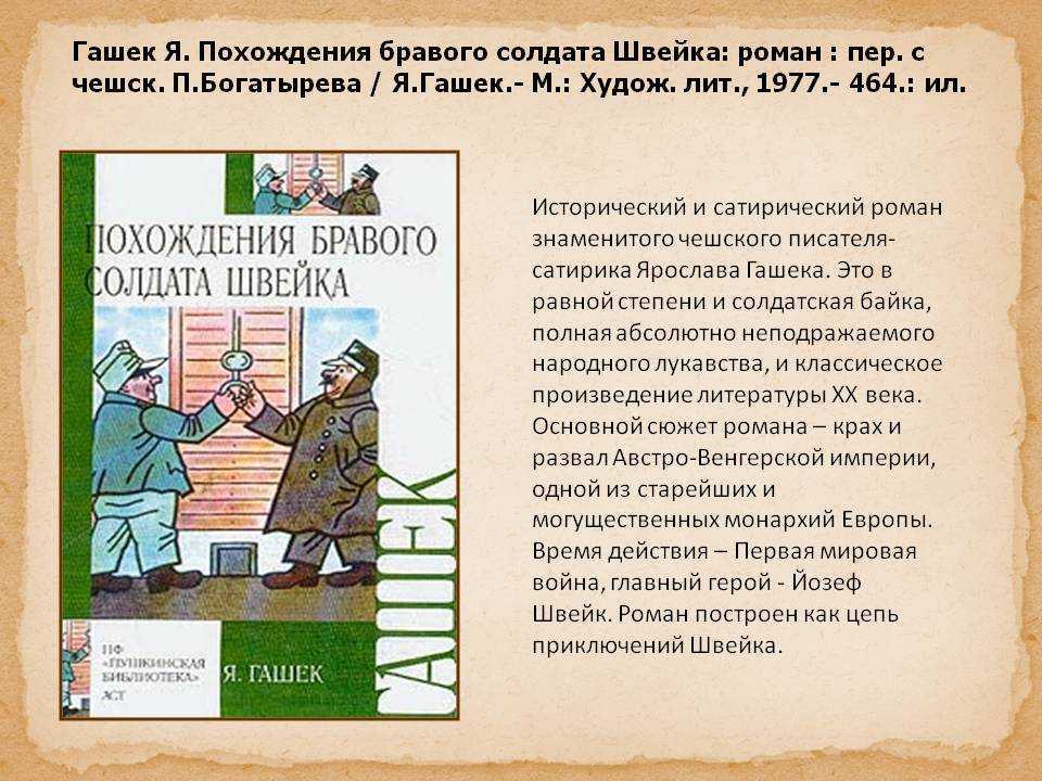 Топ смешных цитат из романа «похождения бравого солдата швейка»