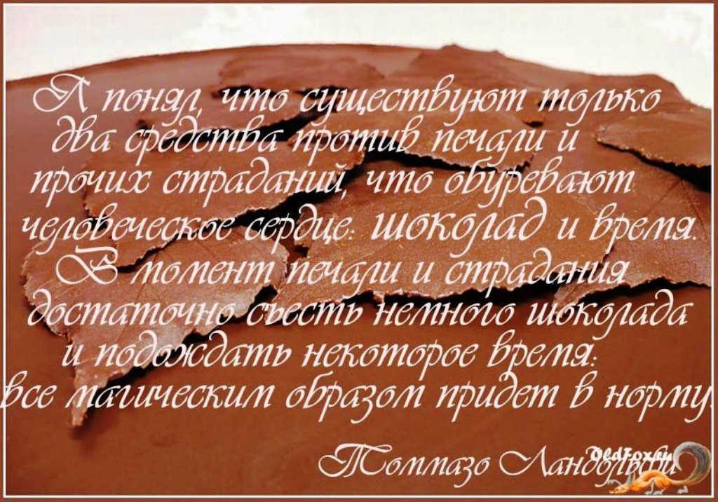 Цитаты про десерты и сладкое (200 цитат)
