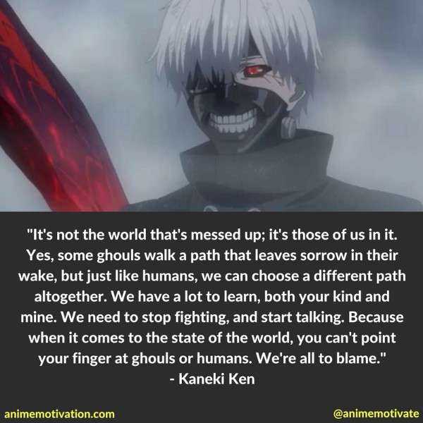 83 цитаты из аниме Токийский гуль  Токийский монстр Tokyo Ghoul Интересные цитаты, высказывания и диалоги персонажей