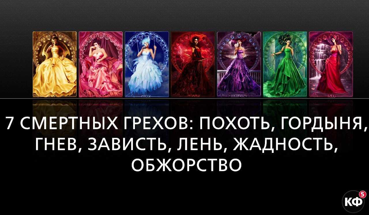 Цитаты про 7 смертных грехов (100 цитат)