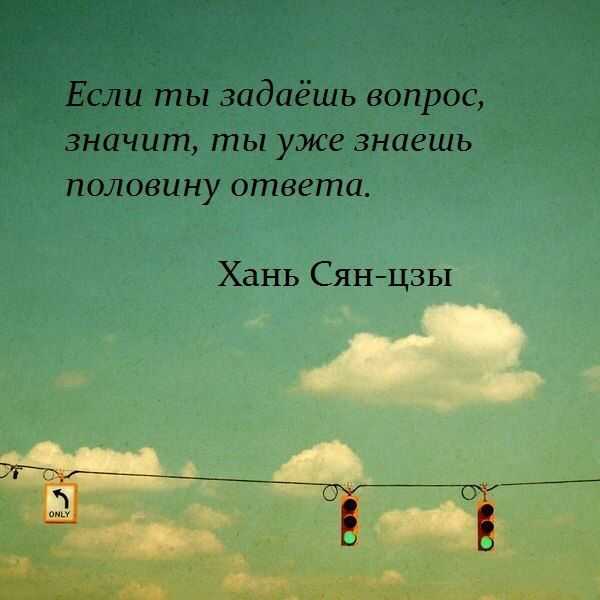 Лучшие цитаты о вопросах | citati.su