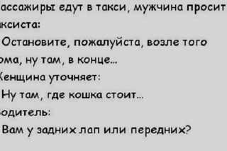 Веселые анекдоты и шутки про таксистов