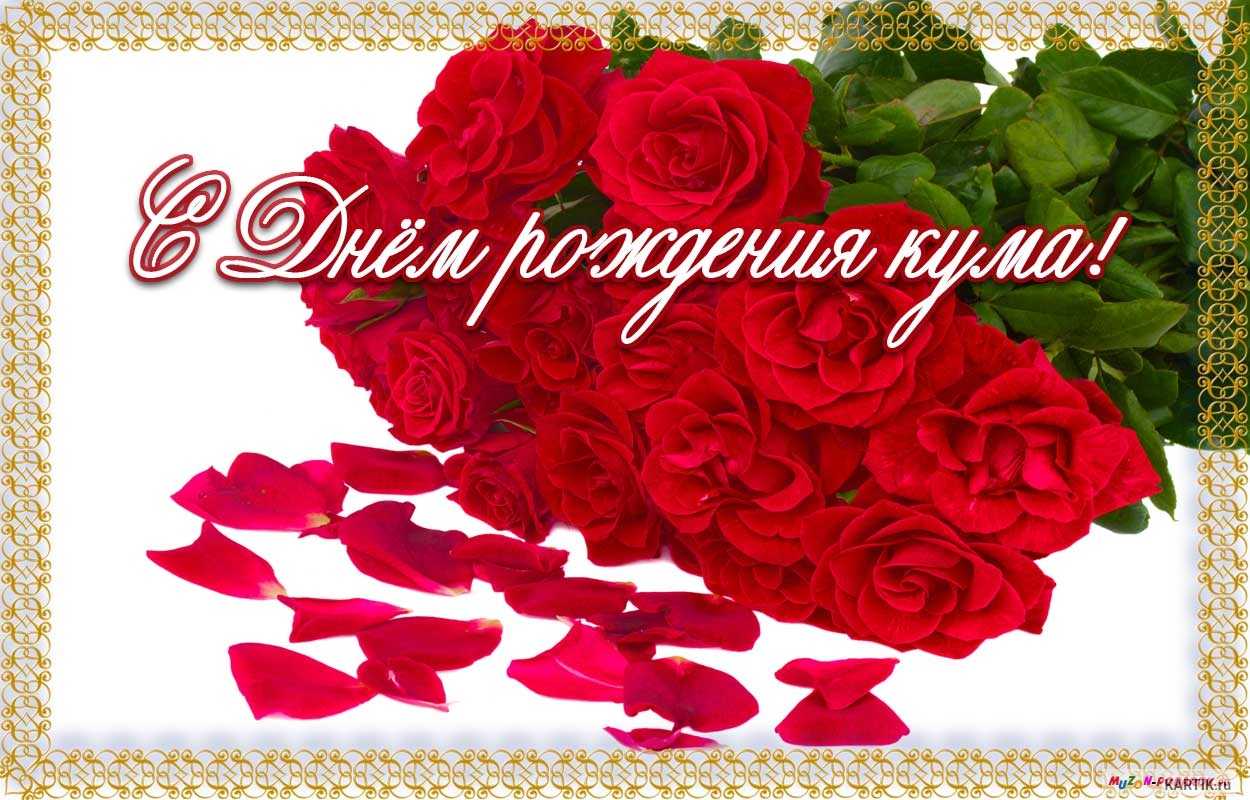 Красивые поздравления с днем рождения куме