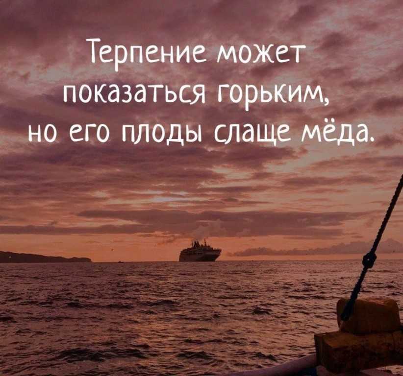 Цитаты про терпение, афоризмы и статусы о терпении
