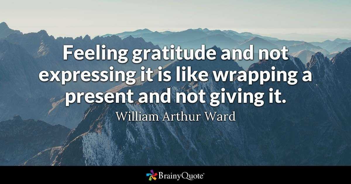 57 william arthur ward quotes on life (gratitude)