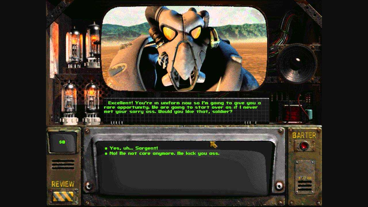 Сержант дорнан fallout 2: лучшие цитаты и отрывки диалогов