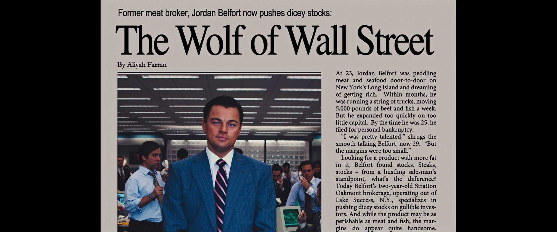 The 20 best wolf of wall street quotes