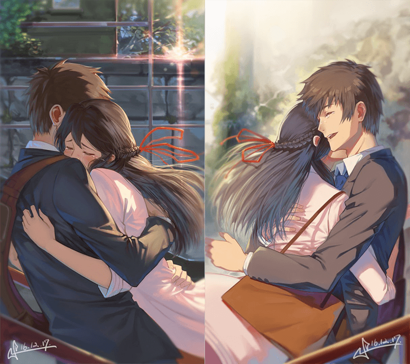 Цитаты из аниме «твоё имя. аниме "твое имя" - "kimi no na wa" - «"если мы друг друга увидим, тут же поймем, что ты жил мной, что я жила тобой" одиночество, мечты и комета» цитаты из аниме «твое имя»