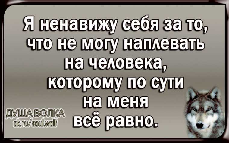 Статусы «ненавижу тебя»