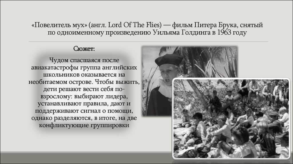 Характеристика героев повелитель мух с цитатами