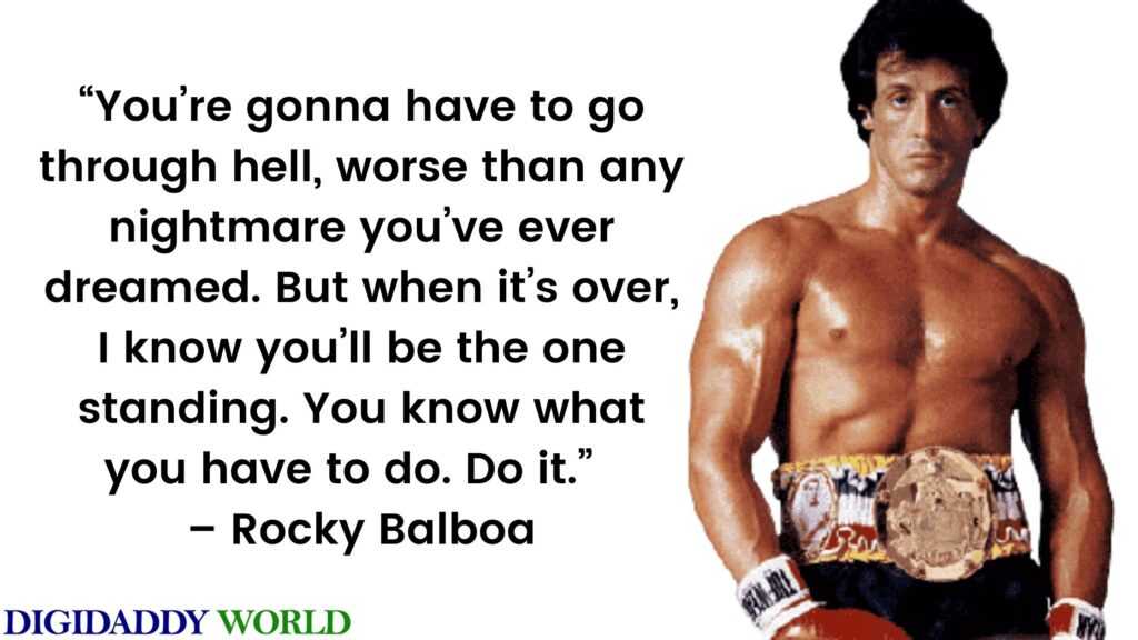 The most famous rocky balboa quotes from the rocky film series - entertainism