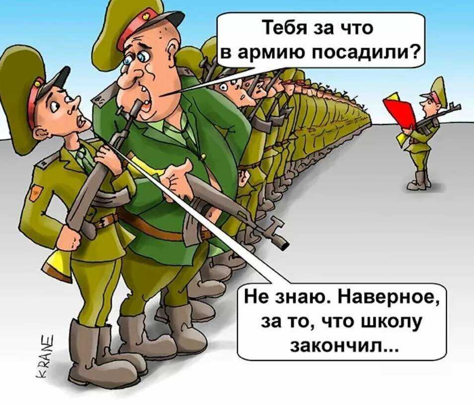 Анекдоты - про армию и военных  - семья.info