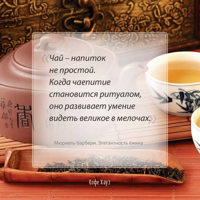Красивые цитаты про чай (200 цитат)